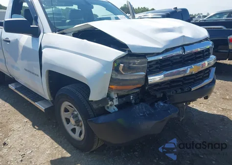 2016 Chevrolet Silverado 1500 Wt from USA, damaged, VIN 1GCNCNEH2GZ306888
